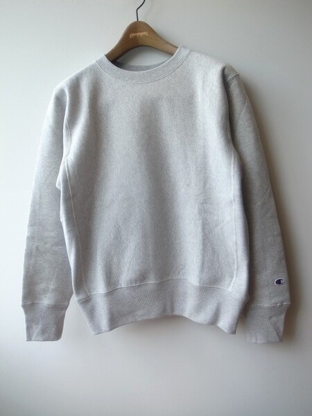 Champion REVERSE WEAVE SWET SHIRT シルバー