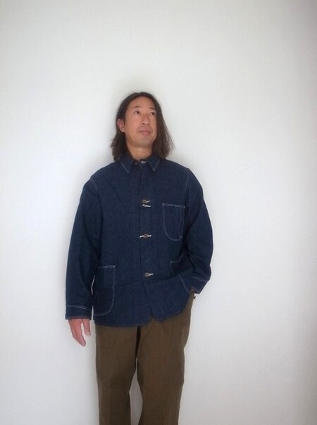 Orslow 40'COVERRALL DENIM ONE WASH (オアスロウ)