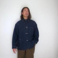 Orslow 40'COVERRALL DENIM ONE WASH (オアスロウ)