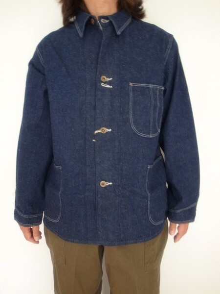 Orslow 40'COVERRALL DENIM ONE WASH (オアスロウ)