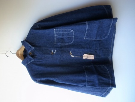 Orslow 40'COVERRALL DENIM ONE WASH (オアスロウ)