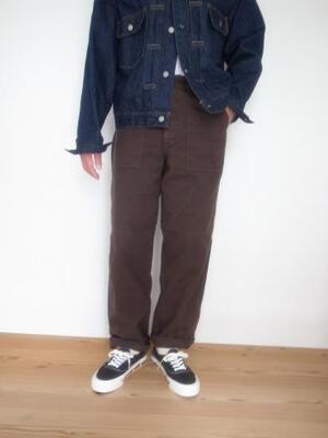 orslow US ARMY FATIGUE PANTS COFFEE BROWN