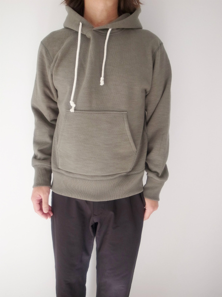 Jackman GG Sweat Pullover Parka JM7295 ASH GREEN