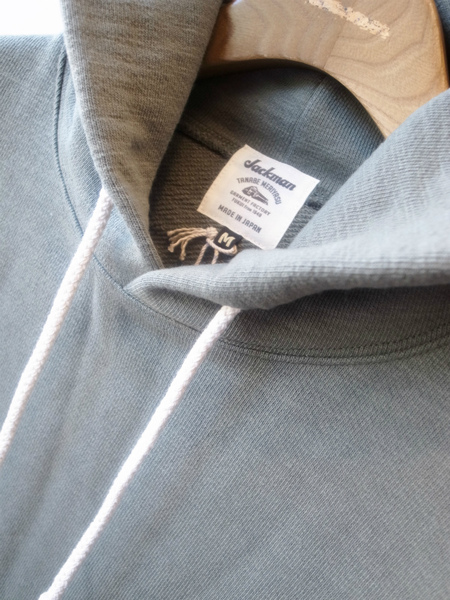 Jackman GG Sweat Pullover Parka JM7295 ASH GREEN