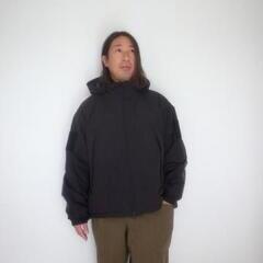 WILD THINGS SHORT MONSTER PARKA  WT25102SK BLACK