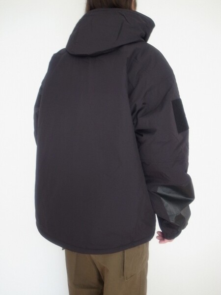 WILD THINGS SHORT MONSTER PARKA  WT25102SK BLACK