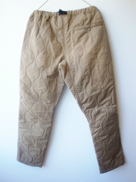 ROKX  QUILT WORK PANT DARK KHAKI