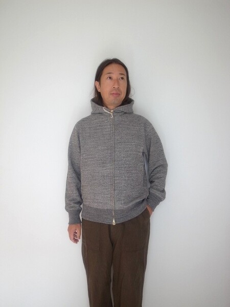 Jackman GG Sweat Parka JM7577 HEATHER CHARCOAL