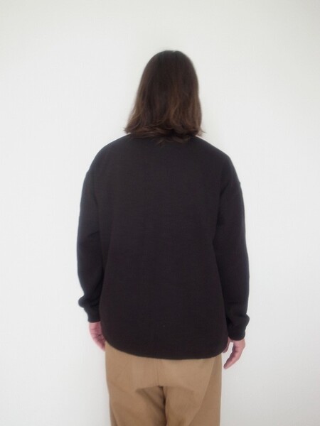 Jackman GG Sweat GJ neck JM7578  BLACK