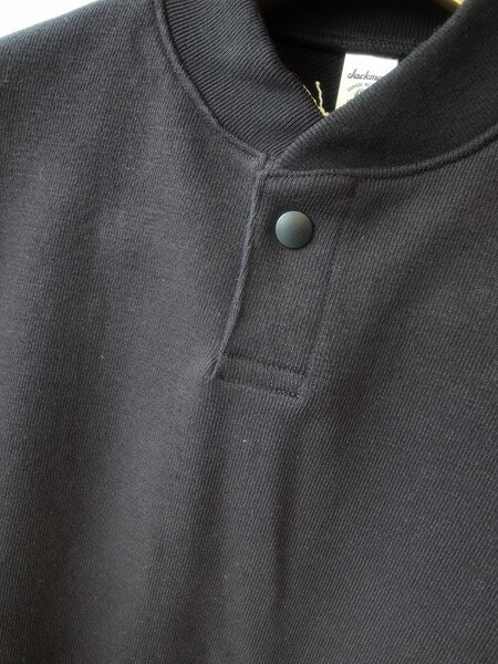 Jackman GG Sweat GJ neck JM7578  BLACK