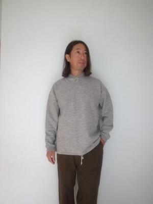 Jackman GG Sweat GJ neck JM7578 HEATHER GRAY