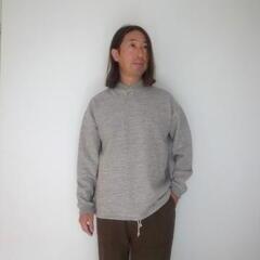 Jackman GG Sweat GJ neck JM7578 HEATHER GRAY