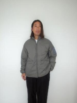 NANGA×MANUAL ALPHABET EQUIPMENT DOWN TRACK JACKET