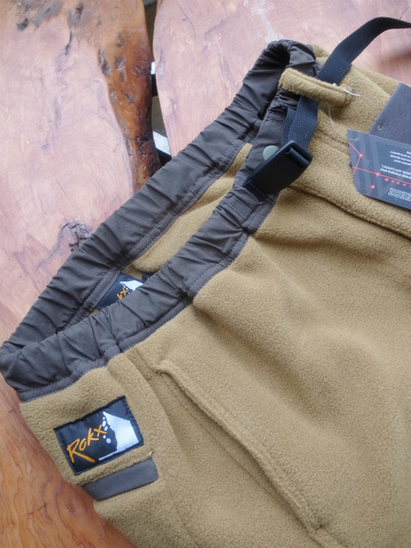 ROKX CLASSIC 200 FLEECE PANT KHAKI(ロックス)