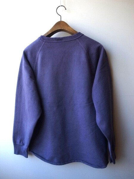 WALLA WALLA SPORT 13oz CREW SWEAT SHIRT PIGMENTPUR