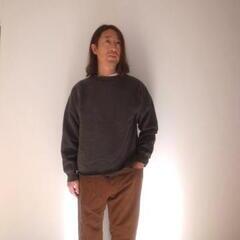 WALLA WALLA SPORT 13oz CREW SWEAT SHIRT PIGMENTBLA