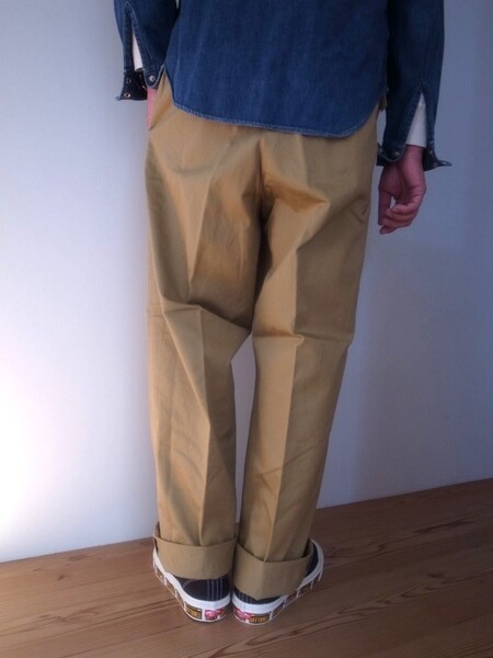 orslow  VINTAGE FIT ARMY TROUSER DARK KHAKI