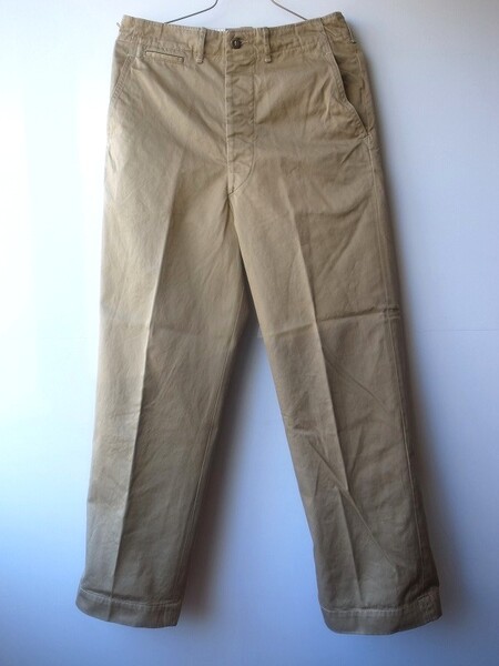 orslow  VINTAGE FIT ARMY TROUSER DARK KHAKI