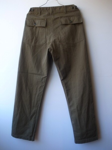 orslow VINTAGE FIT FATIGUE PANTS ARMY GREEN