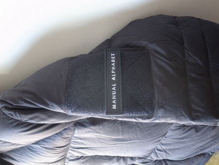 NANGA×MANUAL ALPHABET EXPLORER DOWN JACKET