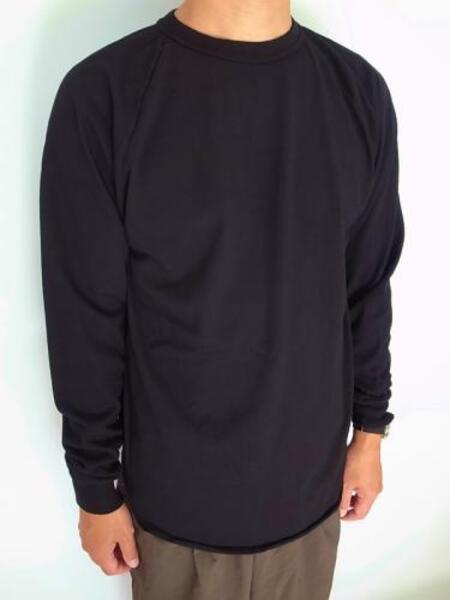 WALLA WALLA SPORT L/S LOOSE BASEBALL TEE BLA