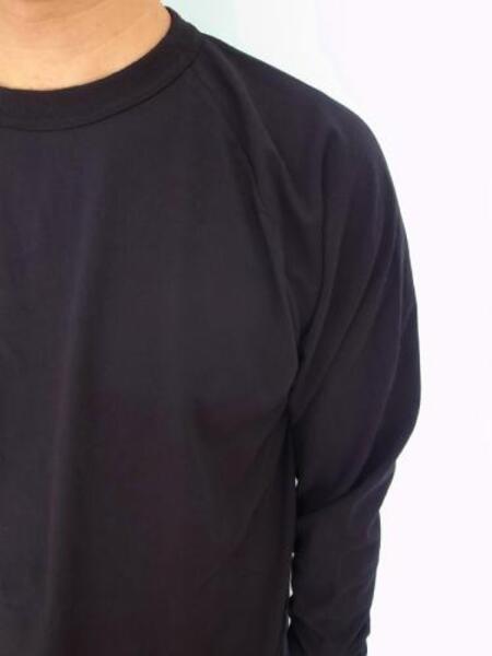 WALLA WALLA SPORT L/S LOOSE BASEBALL TEE BLA