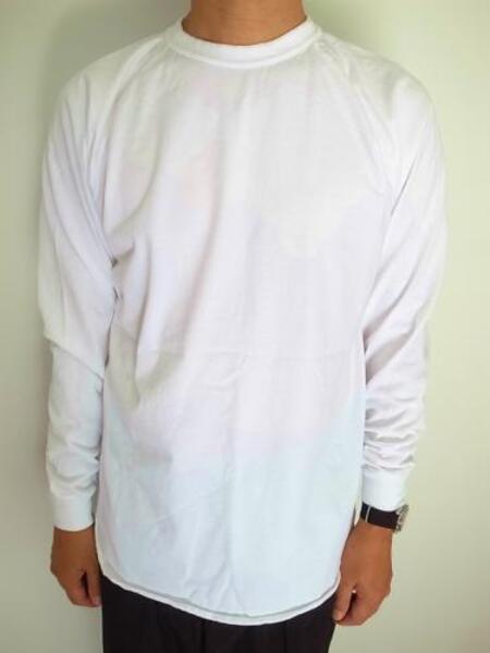 WALLA WALLA SPORT L/S LOOSE BASEBALL TEE　WHITE