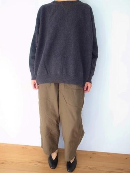 Ordinary fits BARBER KNIT　CCL