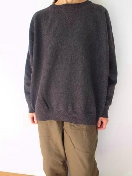Ordinary fits BARBER KNIT　CCL