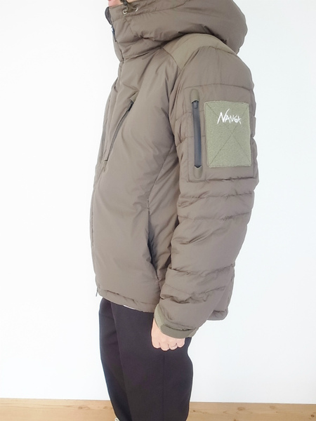 Manual Alphabet ×NANGA M/A PCU DOWN JAKETⅡOLIVE