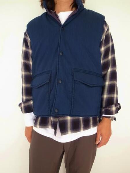 orslow COTTON NYLON VEST