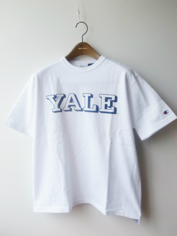 Champion US T-SHIRT YALE ホワイト | DOWN THE LINE - 和歌山県和歌山 