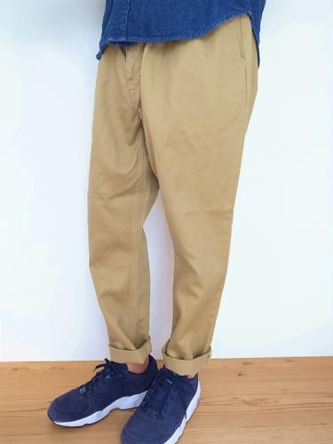 orSlow オアスロウ ビリージーン Lチノパン タック テーパード ベージュ orSlow オアスロウ レディース ビリージーン LADY'S BILLY JEAN