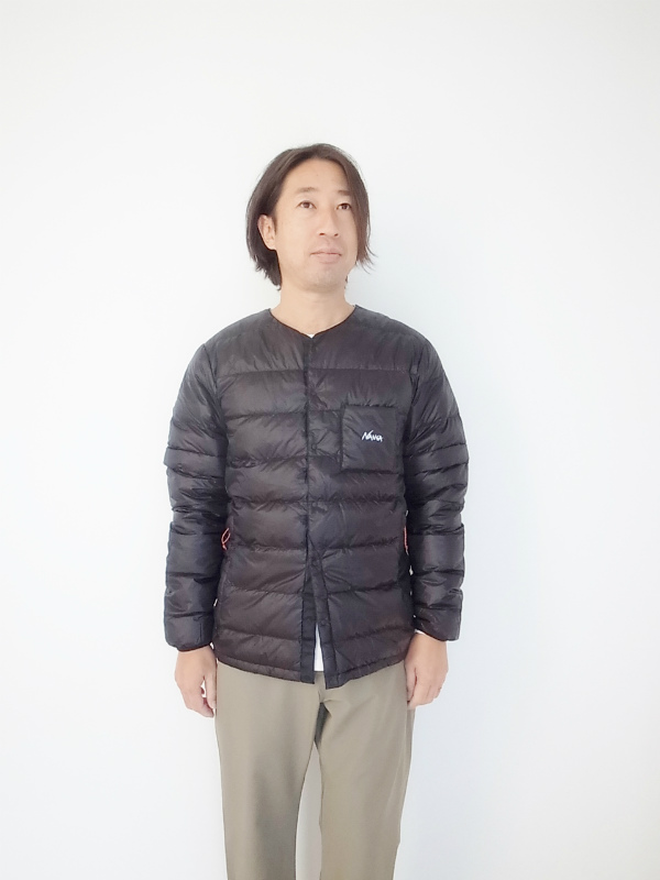 【WACKOMARIA × NANGA】 INNER DOWN CARDIGAN